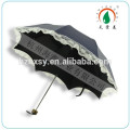 3 Folding Dome Shape Custom Print Umbrella for Girls